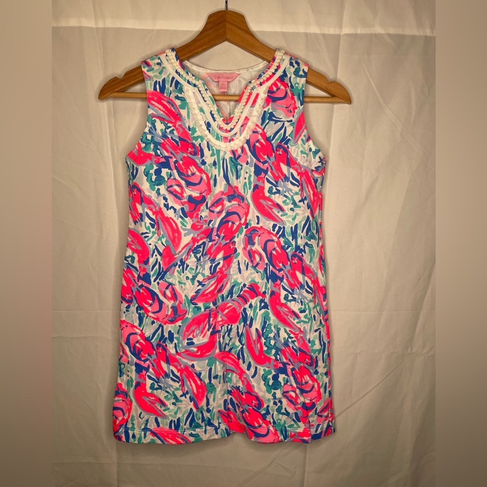 Lilly Pulitzer Girls Mini Harper Shift Dress